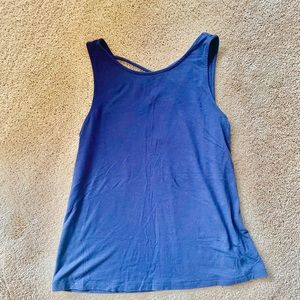 Lilly Pulitzer navy blue tank top